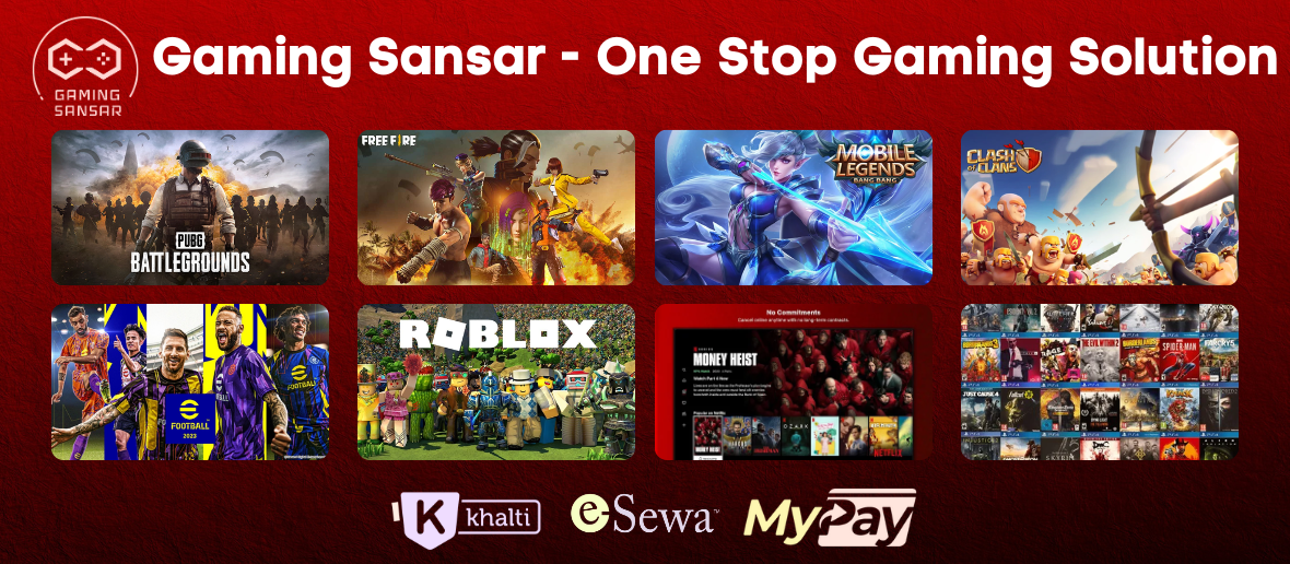 Gaming Sansar - One Stop Gaming Solution